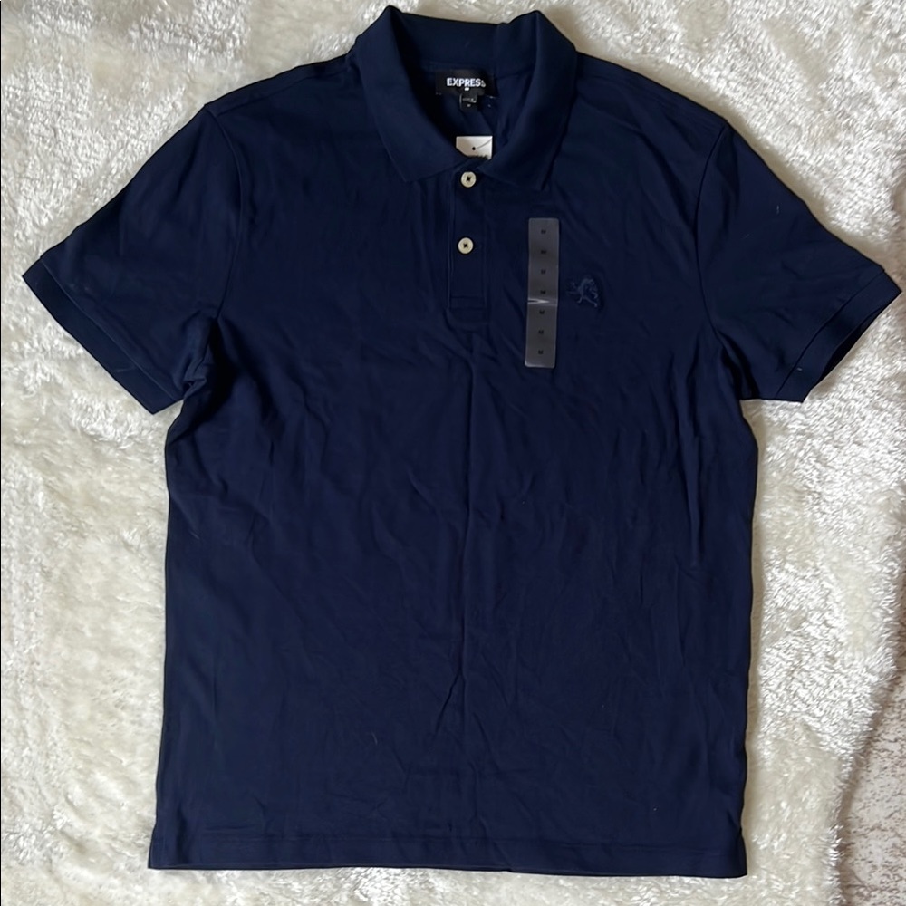 Express Men’s Navy Polo Shirt